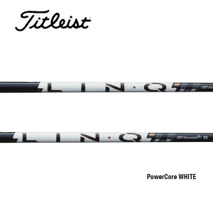 �^�C�g���X�g/Titleist GT2/GT4/TSR/TSi/TS/917/915 �X���[�u�����V���t�g UST Mamiya LIN-Q PowerCore WHITE �����N �p���[�R�A �z���C�g