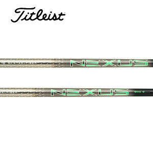 �^�C�g���X�g/Titleist GT2/GT4/TSR/TSi/TS/917/915 �X���[�u�����V���t�g SteelFiber �X�`�[���t�@�C�o�[ �l�N�T�X �u���b�N NEXUS BLACK