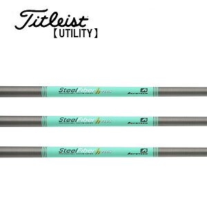 タイトリスト/Titleist ユーティリティ スリーブ装着シャフト TRUE TEMPER トゥルーテンパーAEROTECH エアロテックSTEEL FIBER スチールファイバー h-PLUS シリーズ