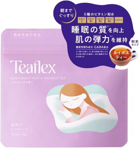 [�G���g���[�ő�P23�{+�ő�10%�I�t�N�[�|���A��15��23:59 �}�f]�y�����zTeaflex �e�B�[�t���b�N�X ���C�{�X�e�B�[ SLEEP NIGHT PEACH �X���[�v�i�C�g�s�[�` ���� ����� �n�[�u�e�B�[ �@�\���\���H�i 