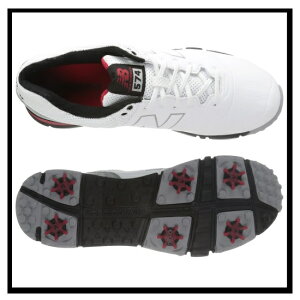 【希少!大人気!】【入手困難】【メンズゴルフシューズ】NEWBALANCE(ニューバランス)NBG574(WHITE/RED)574ホワイト/レッドENDLESSTRIP(エンドレストリップ)