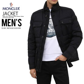 【エントリーでポイント10倍！】【希少! メンズ ダウンジャケット】 MONCLER (モンクレール) LAGGINHORN GIUBBOTTO (ラグギンホルン) メンズ ジャケット メンズ ダウン ジャケット アウター ダウン 中綿 BLACK (ブラック) F2 091 1B576 00 53333 999 dpd-4