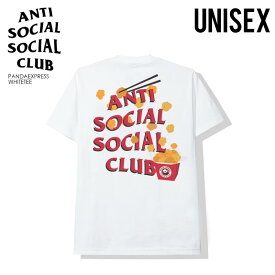 【日本未入荷!入手困難!】ANTI SOCIAL SOCIAL CLUB (アンチソーシャルソーシャルクラブ) PANDA EXPRESS WHITE TEE (パンダ エクスプレス ホワイト Tシャツ) 夏物 半袖 半袖T トップス メンズ レディース カットソー PANDAEXPRESSWHITETEE dpd-3