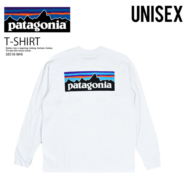 楽天市場】patagonia パタゴニア LONG SLEEVE P-6 LOGO RESPONSIBILI 