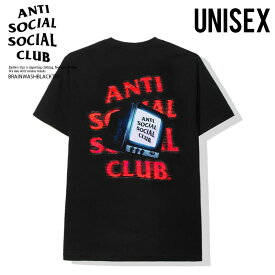 ANTI SOCIAL SOCIAL CLUB (アンチソーシャルソーシャルクラブ) BRAINWASH BLACK TEE (ブレインウォッシュ ブラック Tシャツ) ASSC 半袖 Tシャツ トップス カットソー コットン メンズ レディース BLACK (黒) BRAINWASHBLACKTEE ypd dpd