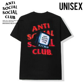 ANTI SOCIAL SOCIAL CLUB (アンチソーシャルソーシャルクラブ) BRAINWASH BLACK TEE (ブレインウォッシュ ブラック Tシャツ) ASSC 半袖 Tシャツ トップス カットソー コットン メンズ レディース BLACK (黒) BRAINWASHBLACKTEE ypd