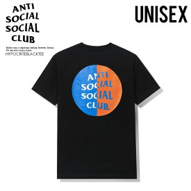 【入手困難!】ANTI SOCIAL SOCIAL CLUB (アンチソーシャルソーシャルクラブ) HYPOCRITE BLACK TEE (ブラック Tシャツ) トップス メンズ レディース Tシャツ BLACK(ブラック) HYPOCRITEBLACKTEE ENDLESS TRIP ENDLESSTRIP エンドレストリップ dpd-3