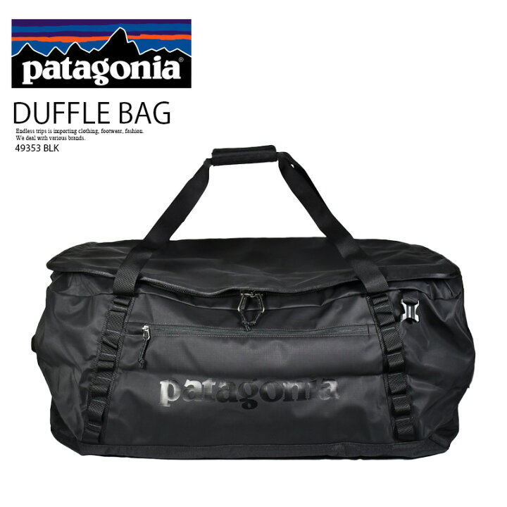 楽天市場】patagonia (パタゴニア) BLACK HOLE DUFFEL 100L (ブラック 