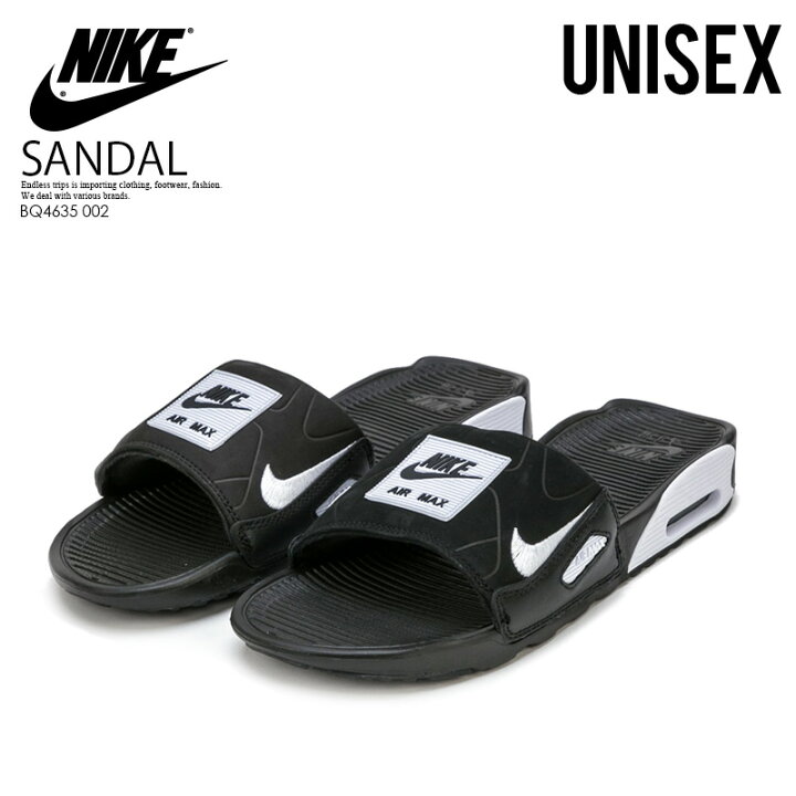 楽天市場 希少 大人気 Nike ナイキ Air Max 90 Slide エア マックス 90 スライド サンダル スリッパ ユニセックス メンズ レディース Black White ブラック ホワイト Bq4635 002 Endless Trip Endlesstrip エンドレストリップ Endless Trip 楽天市場店