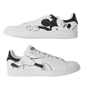 楽天市場 送料無料 Adidas ディズニーコラボ スタンスミス Stan Smith X Mickey Mouse スタン スミス ミッキー マウス スニーカー シューズ 靴 ユニセックス モノトーン 白 黒 Ftwwht Cblack Ftwwht ホワイト ブラック Fw25 Endless Trip 楽天市場店