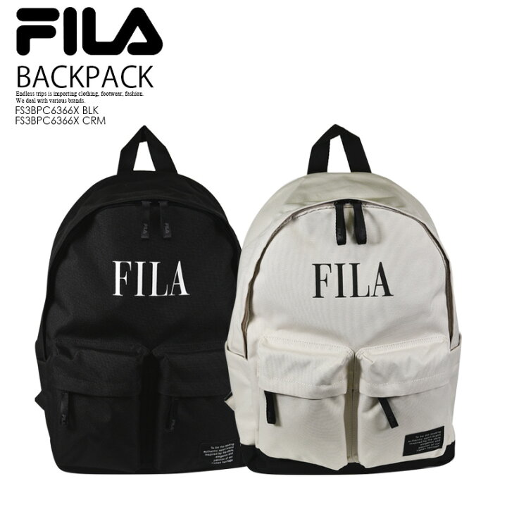 楽天市場】FILA (フィラ) AUTHENTIC BACKPACK CORDURA 