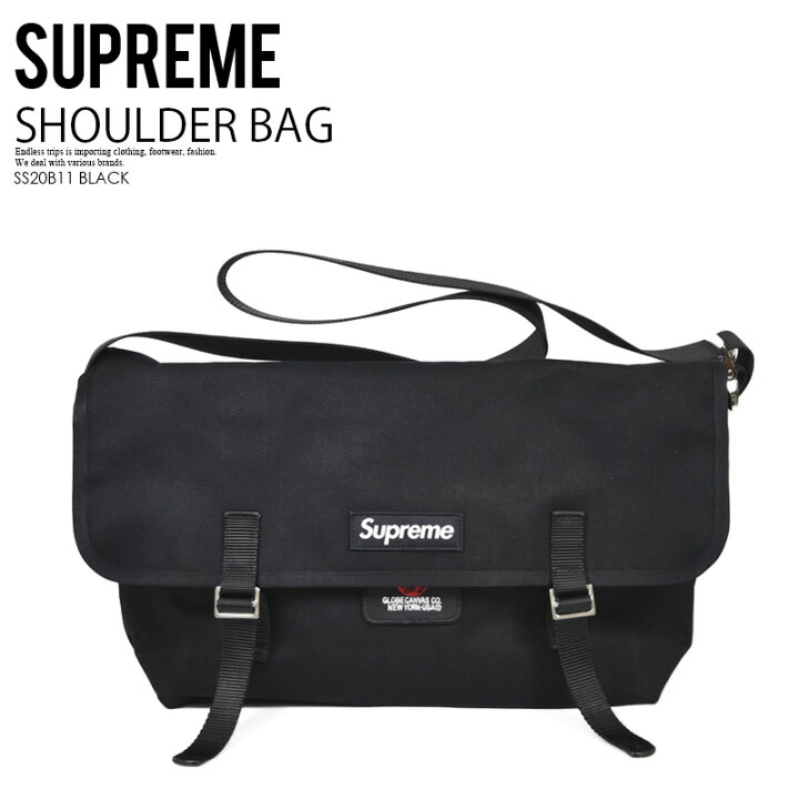楽天市場 希少 大人気 ユニセックス Supreme シュプリーム De Martini Messenger Bag ディマティーニ メッセンジャー バッグ ショルダーバッグ ユニセックス メンズ レディース Black ブラック Ssb11 Black Dpd 2 Endless Trip 楽天市場店