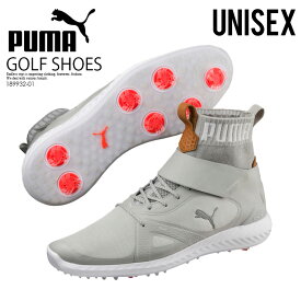 【ユニセックス ゴルフシューズ】 PUMA (プーマ) IGNITE PWRADAPT HI-TOP ハイトップ メンズ ゴルフ ゴルフシューズ スパイクレス GREY VIOLET-PUMA SILVER (グレー/シルバー) 189932-01 ENDLESS TRIP ENDLESSTRIP エンドレストリップ dpd-2