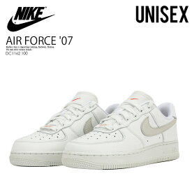 【希少! 大人気!ユニセックス】 NIKE（ナイキ）WMNS AIR FORCE 1 '07 (エア フォース 1) エアフォースワン スニーカー レディース メンズ SUMMIT WHITE/WHITE-SOLAR FLARE (ホワイト) DC1162-100 DC1162 100 エンドレストリップ ENDLESSTRIP dpd