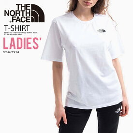 【希少! 日本未入荷 モデル!】THE NORTH FACE (ザ ノース フェイス) WOMEN'S RELAXED SIMPLE DOME TEE (ウィメンズ リラックスド シンプル ドーム Tシャツ) ノースフェイス レディース カットソー オーバーサイズ トップス 半袖Tシャツ TNF WHITE (ホワイト) NF0A4CESFN4 dpd