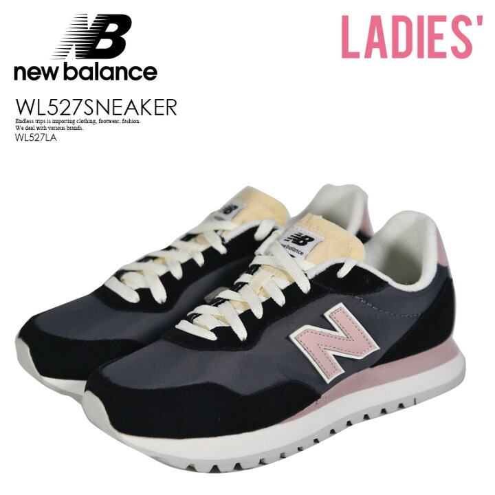 楽天市場 希少 レディース スニーカー New Balance ニューバランス 527 Sneaker スニーカー レディース Black Pink ブラック ピンク Blackpink Wl527la Endless Trip Endlesstrip エンドレストリップ Dpd Endless Trip 楽天市場店