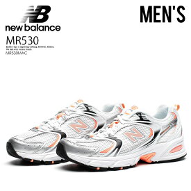 【人気! メンズ スニーカー】 NEW BALANCE (ニューバランス) MR530 SNEAKER メンズ スニーカー MUNSELL WHITE WITH PARADISE PINK (ホワイト/ピンク) MR530MAC ENDLESS TRIP エンドレストリップ dpd-3