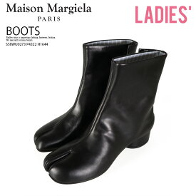 【希少! 大人気! ヒール3.5cm】Maison Margiela (メゾン マルジェラ) WOMENS TABI BOOTS (ウィメンズ タビ ブーツ) 足袋 レディース シューズ 靴 本革 イタリア製 黒 BLACK (ブラック) S58WU0273 P4322 H1644 dpd-2