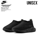 NIKE/UNDERCOVER (ナイキ/アンダーカバー) MOC FLOW SP/UNDERCOVER (モック フロー SP) ユニセックス メンズ レディース モック スニーカー シューズ ミニマル カジュアル ストリート タウンユース デイリーユース 普段使い BLACK/BLACK-BLACK (ブラック) DV5593 002 dpd-2