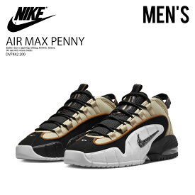 NIKE (ナイキ) AIR MAX PENNY (エア マックス ペニー) ペニー・ハーダウェイ メンズ スニーカー シューズ バスケットボール バッシュ バスケ 靴 タウンユース 普段使い カジュアル スポーツ RATTAN/BLACK-SUMMIT WHITE (ラタン/ブラック ホワイト) DV7442-200 DV7442 200 dpd