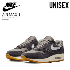 NIKE (ナイキ) AIR MAX 1 PRM (エア マックス 1 プレミアム) 定番 ローカット シューズ スニーカー バッシュ バスケ ハイテク タウンユース 普段使い ストリート ユニセックス サイズ SOFT GREY/NEUTRAL GREY (ソフトグレー/ニュートラルグレー) FD5088-001 FD5088 001 dpd