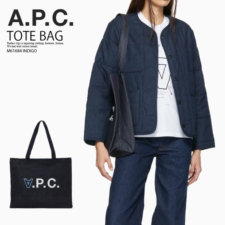 楽天市場】A.P.C. (アーペーセー) DANIELA 2.0 SHOPPING BAG (ダニエラ  