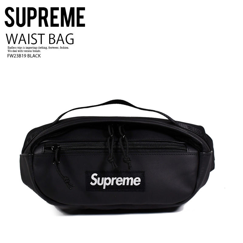 楽天市場】Supreme (シュプリーム) LEATHER WAIST BAG (レザー
