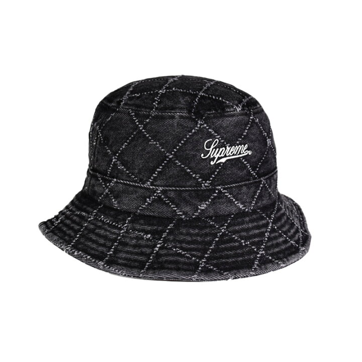 SUPREME シュプリーム 23SS Frayed Patchwork Denim Crusher Black 
