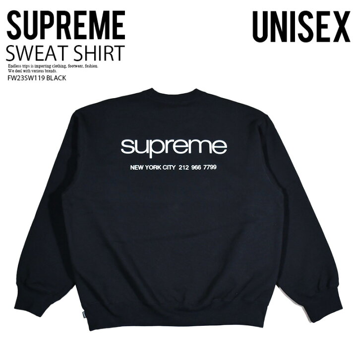 楽天市場】Supreme (シュプリーム) NYC CREWNECK (ニューヨークシティ 