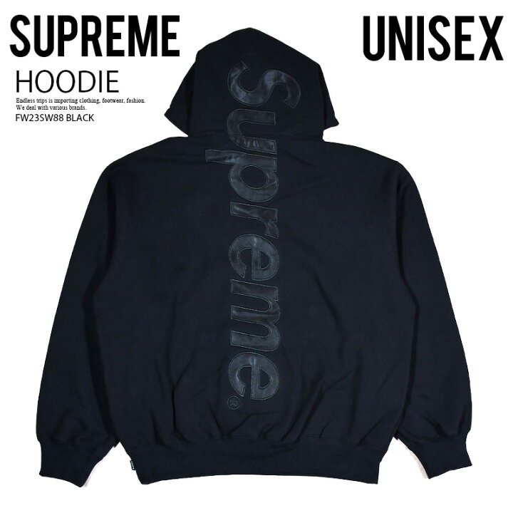 楽天市場】Supreme (シュプリーム) SATIN APPLIQUE HOODED SWEATSHIRT  