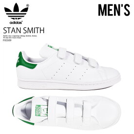 adidas アディダス PRIMEGREEN レースレス モデル スタンスミス STAN SMITH CF スニーカー シューズ 靴 メンズ ベルクロ ベルト カジュアル ベーシック FTWWHT/FTWWHT/GREEN 白 緑 ホワイト/グリーン FX5509 ENDLESS TRIP ENDLESSTRIP エンドレストリップ