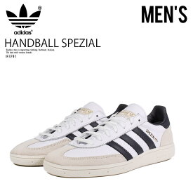 adidas (アディダス) HANDBALL SPEZIAL (ハンドボール スペツィアル) メンズ ローカット スニーカー フットウェア シューズ 靴 くつ 普段使い カジュアル ストリート アウトドア スポーツ FTWWHT/GREFIV/OWHITE フットウェアホワイト/グレーファイブ/オフホワイト IF3741 dpd