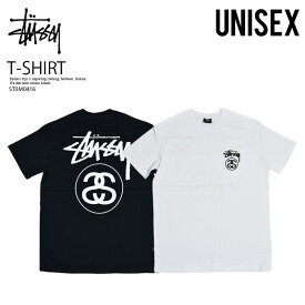 STUSSY ステューシー 半袖 Tシャツ SS LINK TEE (SS リンク T) トップス カットソー コットン カジュアル ロゴ 半袖Tシャツ WHITE (ホワイト) 黒 BLACK WHITE (ブラック/ホワイト) 白 ST0M0416 エンドレストリップ