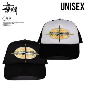 STUSSY ステューシー キャップ POINTS TRUCKER CAP(ポインツ トラッカー キャップ) 帽子 ロゴ ユニセックス メンズ レディース カジュアル ストリート BLACK (ブラック) 黒 WHITE (ホワイト) 白 ST723S3005 ポリエステル ENDLESS TRIP ENDLESSTRIP エンドレストリップ