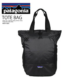 patagonia パタゴニア TERRAVIA TOTE PACK 24L (テラヴィア トート パック 24L) 2WAYバッグ バックパック トートバッグ リュック 超軽量 折りたたみ アウトドア キャンプ 通勤 通学 BLACK ブラック 黒 48814-BLK 48814 BLK R0067 n-pd
