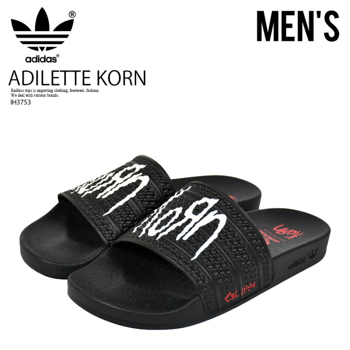 楽天市場】adidas/KORN (アディダス/コーン) ADILETTE KORN 