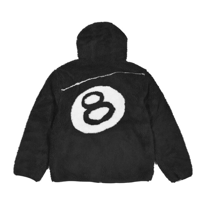 楽天市場】STUSSY (ステューシー）8 BALL SHERPA REVERSIBLE HOOD (8  