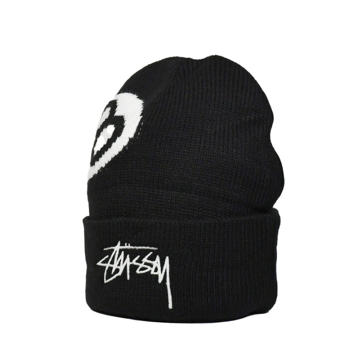 楽天市場】STUSSY ステューシー ビーニー 8 BALL TALL BEANIE (エイト 