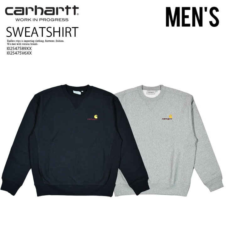楽天市場】CARHARTT WIP (カーハート) AMERICAN SCRIPT SWEATSHIRT 