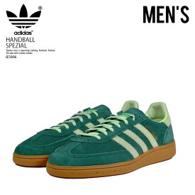 adidas (アディダス) HANDBALL SPEZIAL W (ハンドボール スペツィアル ウィメンズ) メンズサイズ (レディース モデル) ローカット スニーカー フットウェア シューズ タウンユース 普段使い カジュアル ストリート アウトドア CGREEN/SEGRSP/GUM1 (グリーン/ガム) IE5896