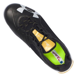【日本未入荷!希少!メンズベースボールシューズ】UNDERARMOUR(アンダーアーマー)UADECEPTIONLOWDT(ディセプションローダイアモンドティップス)野球スパイクBLK/MGO/WHT(ブラック/ゴールド/ホワイト)1278705-077ENDLESSTRIPエンドレストリップ