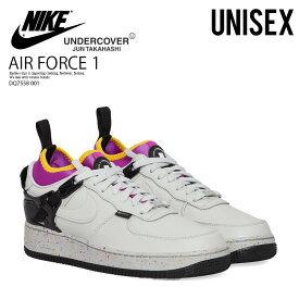 NIKE/UNDERCOVER ナイキ/アンダーカバー AIR FORCE 1 LOW SP UC (エアフォース ワン ロー) ユニセックス メンズ レディース ローカット スニーカー シューズ バッシュ ハイテク ゴアテックス GTX ストリート 普段使い GREY FOG/GREY FOG-BLACK グレー/ブラック DQ7558 001