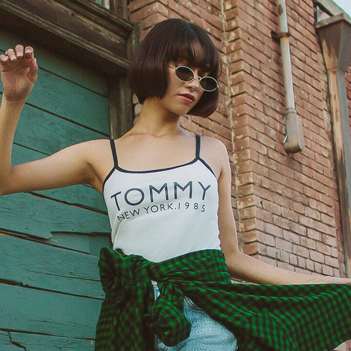 楽天市場】【海外限定! UO 別注 モデル レディース】 TOMMY HILFIGER 