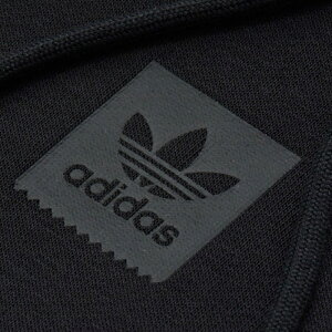 【大人気!希少!ユニセックス】adidas(アディダス)SKATEBOARDINGANDLTDCRNERDHOODIE(スケートボーディングフーディー)パーカートップスメンズレディースBLACK/WHITE/BLACKREFLECTIVE(ブラックホワイト)DH3918