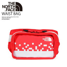 【大人気！希少】 THE NORTH FACE (ザ ノース フェイス) IC HIP BAG (IC ヒップ バッグ) ユニセックス メンズ レディース ショルダーバック ボディバッグ ウエストバッグ クロスバック FIERYRED/TNFWHT(レッド/ホワイト) NF0A4SINM6J エンドレストリップ dpd