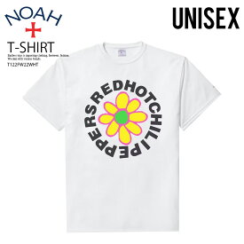 【日本未入荷! 入手困難! ユニセックス】 NOAH NYC/Red Hot Chili Peppers (ノア ニューヨーク/レッドホットチリペッパーズ) Noah x RHCP Unlimited Love Tour Tee (アンリミテッド ラブ ツアー Tシャツ) 半袖 Tシャツトップス カットソー WHITE ホワイト T122FW22WHT dpd