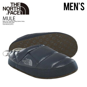 【日本未入荷!希少!メンズサンダル】THENORTHFACE(ザノースフェイス)MEN'SNSETENTMULEIIISLIPPERS(テントミュールスリッパ)キルティングスリップオンスリッポンSHURBNVY/GRIFFINGRY(ネイビーグレー)T0AWMG5PXENDLESSTRIP