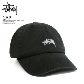 STUSSY キャップ 帽子 ステューシー STOCK LOW PRO CAP ストック ロー プロ ユニセックス メンズ レディース 黒 BLACK ブラック ST796003 BLACK ENDLESS TRIP ENDLESSTRIP エンドレストリップ