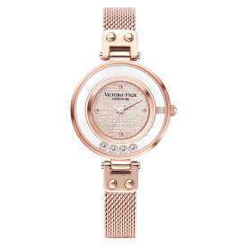 【500円クーポン発行中】【全国送料無料】VICTORIA HYDE LONDON ヴィクトリアハイドロンドン 腕時計 レディス クリスタル VH30097　レディース 腕時計 誕生日 プレゼント 入学祝 卒業祝 就職祝 記念品 クオーツ 日常生活防水