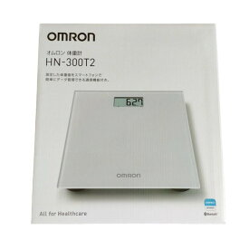 【保証付】【国内正規品】OMRON 体重計 オムロンコネクト対応 HN-300T2-JW デジタル【全国送料無料 年中無休12時まで当日発送】